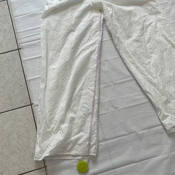 Forever 21 women’s embroidered pant and halter top outfit - Picture 9 of 10